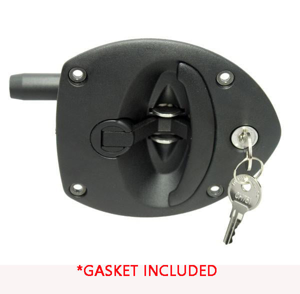 DUPLICATE FOR BACKUP ---Vector Locking T-Handle Latch - Black - view 2