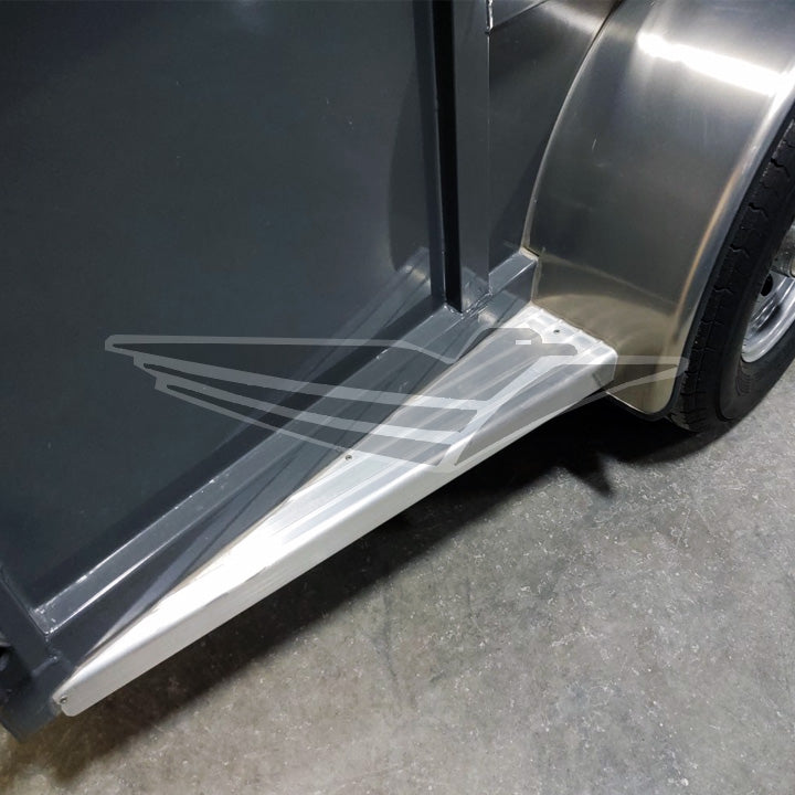 Fender Step, Aluminum Extrusion - Passenger Side