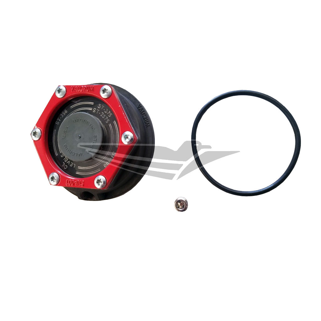 Valcrum Aluminum Oil Cap for 6K-8K Axles - view 2
