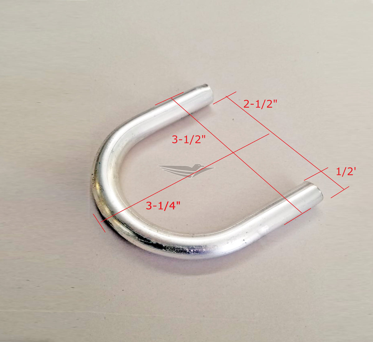 Aluminum Tie Ring, Weld On - view 3