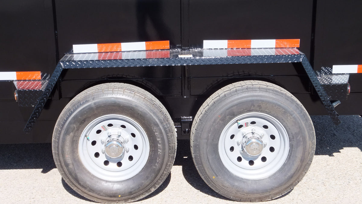 Fender - 9-3/8" x 78" Tandem Axle Jeep Style (Steel) - view 4