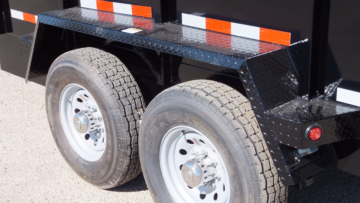 Fender - 9-3/8" x 78" Tandem Axle Jeep Style (Steel) - view 5