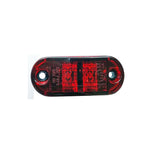 Clearance/Marker Light, 2-1/2" Oval LED - RED (2 Diodes)