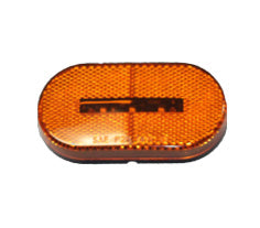DISCONTINUED-4" Oval LED Clearance/Marker Light - Amber (3 Diodes)