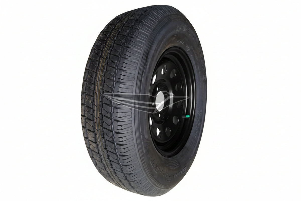Castle Rock ST205/75R15 LRD Radial Tire on 5-Hole Wheel - view 2