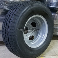 Tire & Wheel, ST235/80R16 LRE Premium Westlake Radial on 8 Hole Silver Wheel-Dually