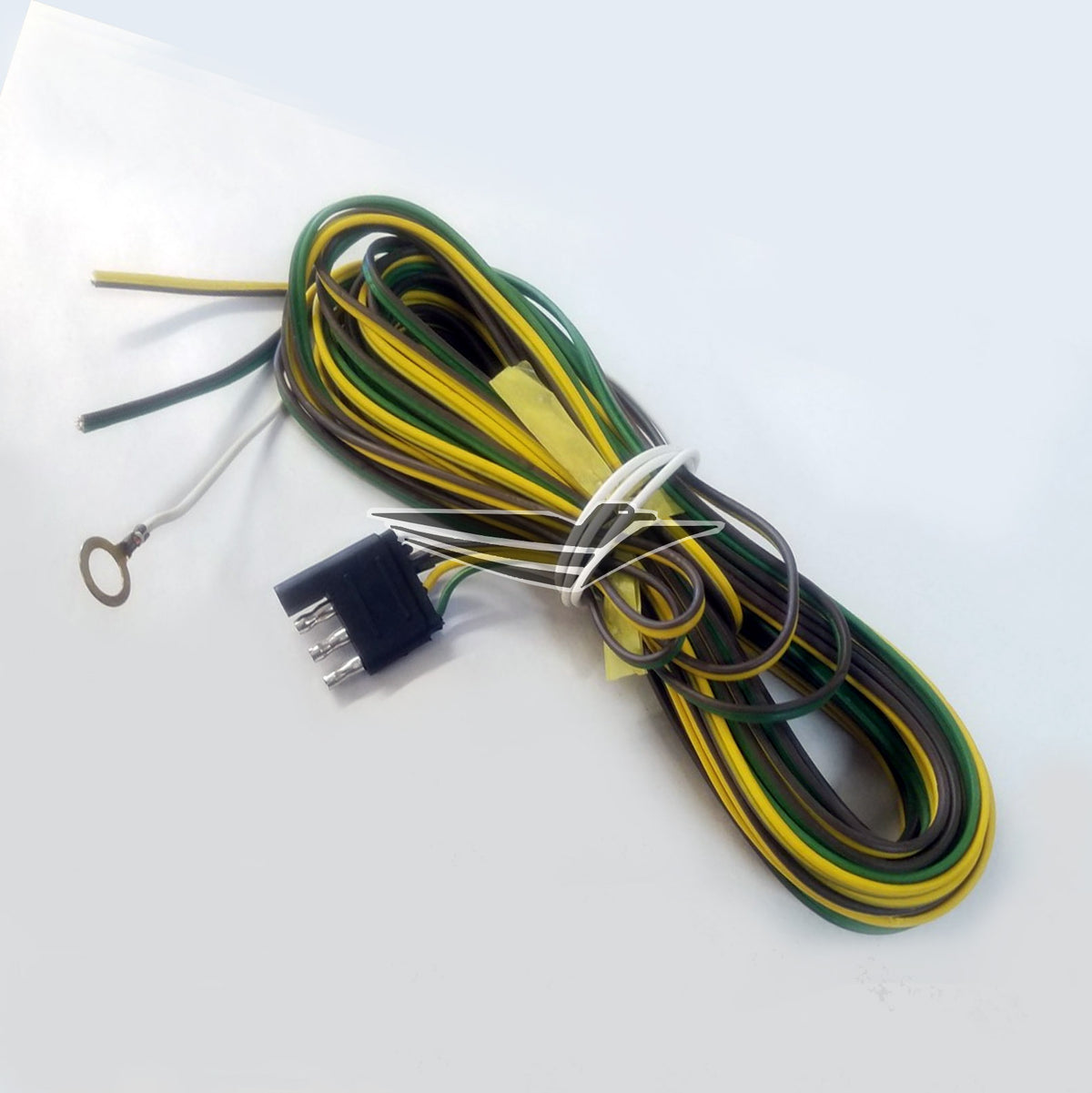 4-Way Flat Plug "Y" Harness 25' Long