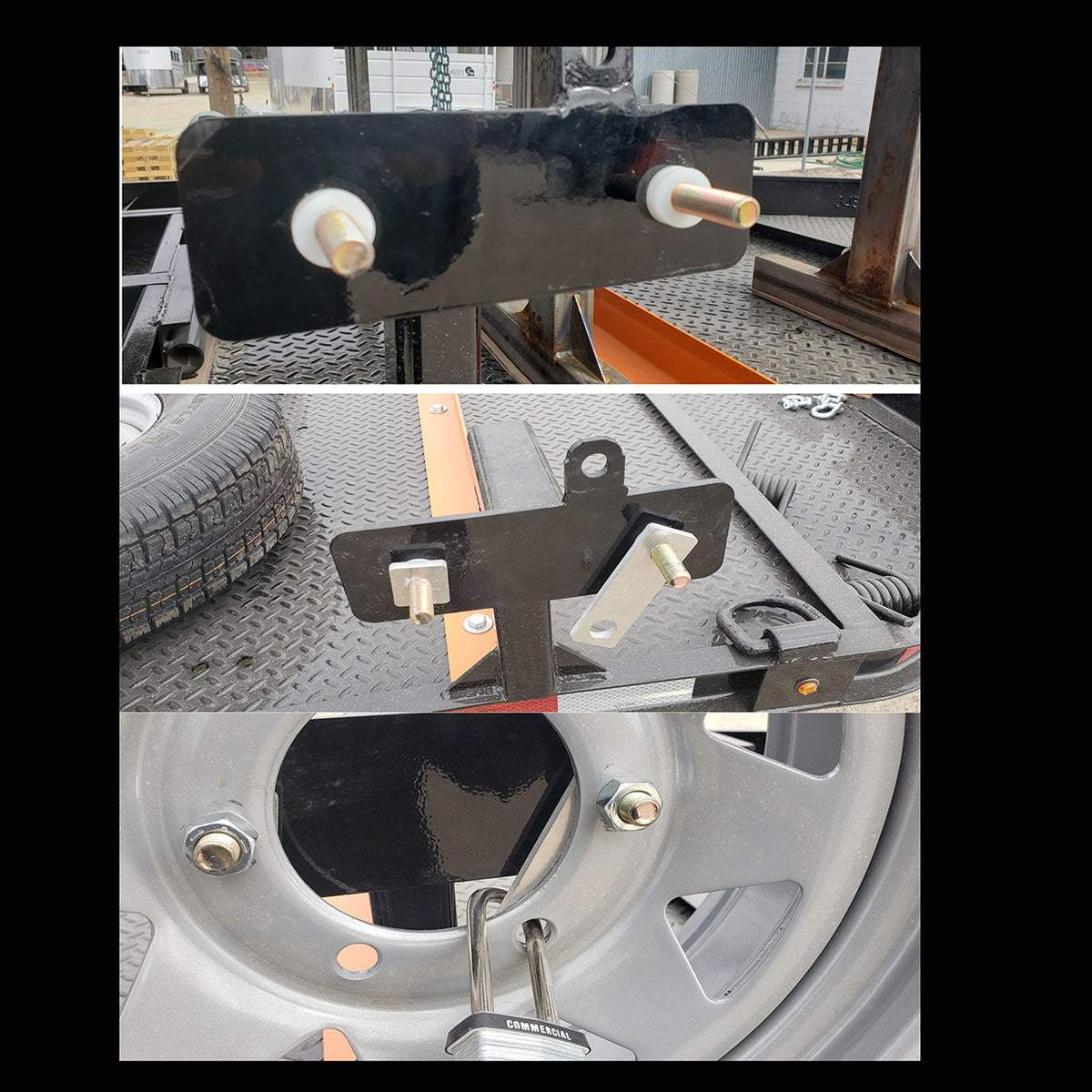 Spare Tire Lock, for 1/2" Lug Studs - view 2