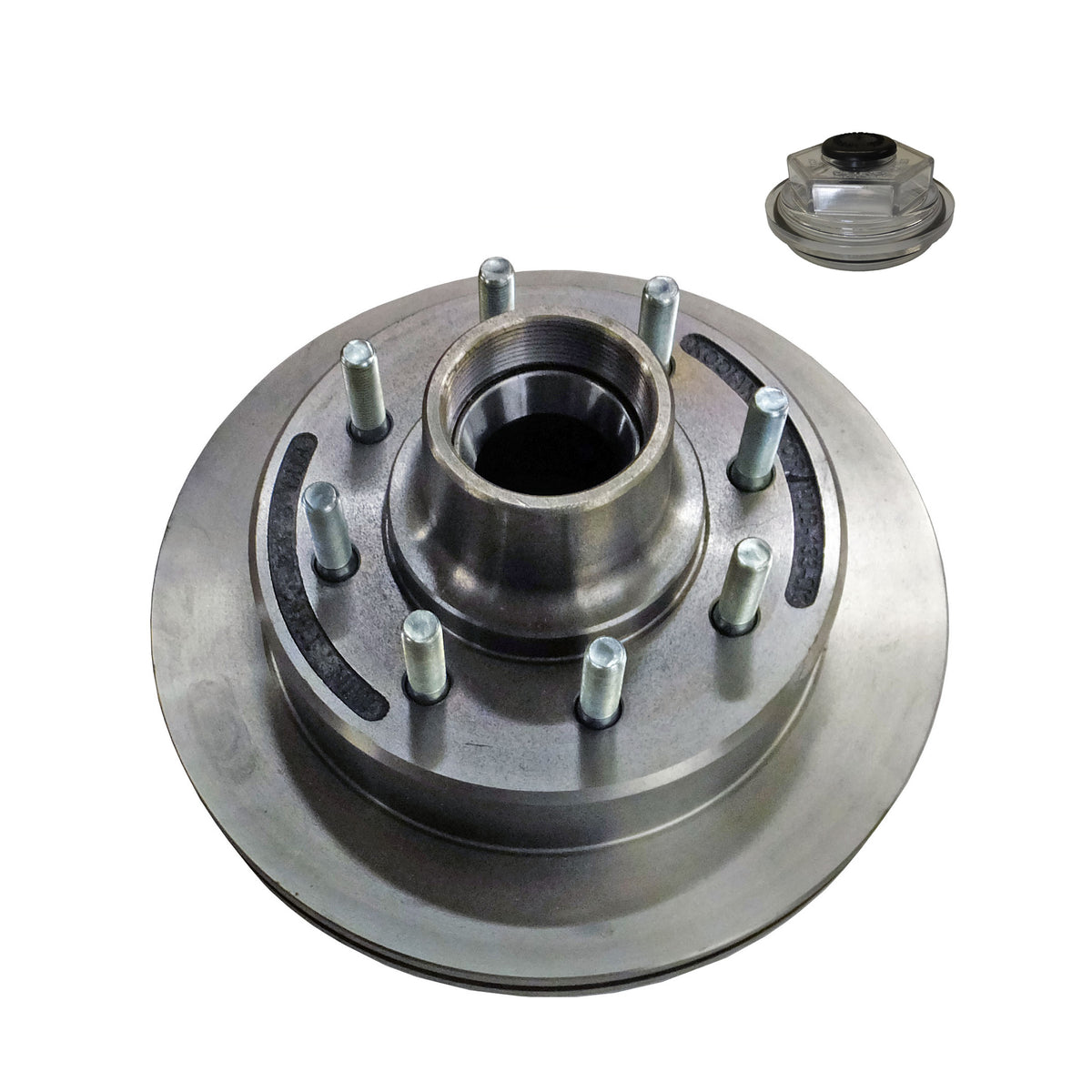 Kodiak Hub/Rotor 8K Axles, 9/16" Studs