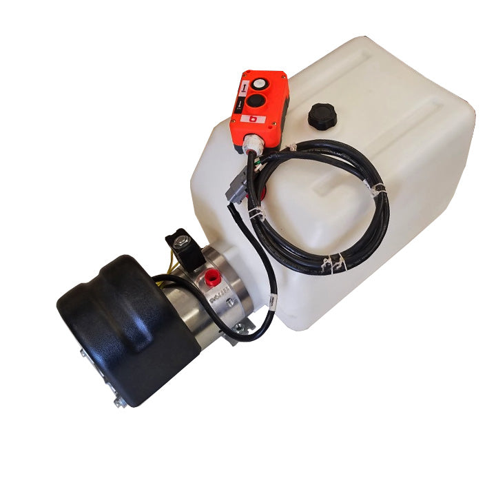 Bucher Hydraulic Hoist Pump - Single Acting (Power Up/Gravity Down) TB-16/20