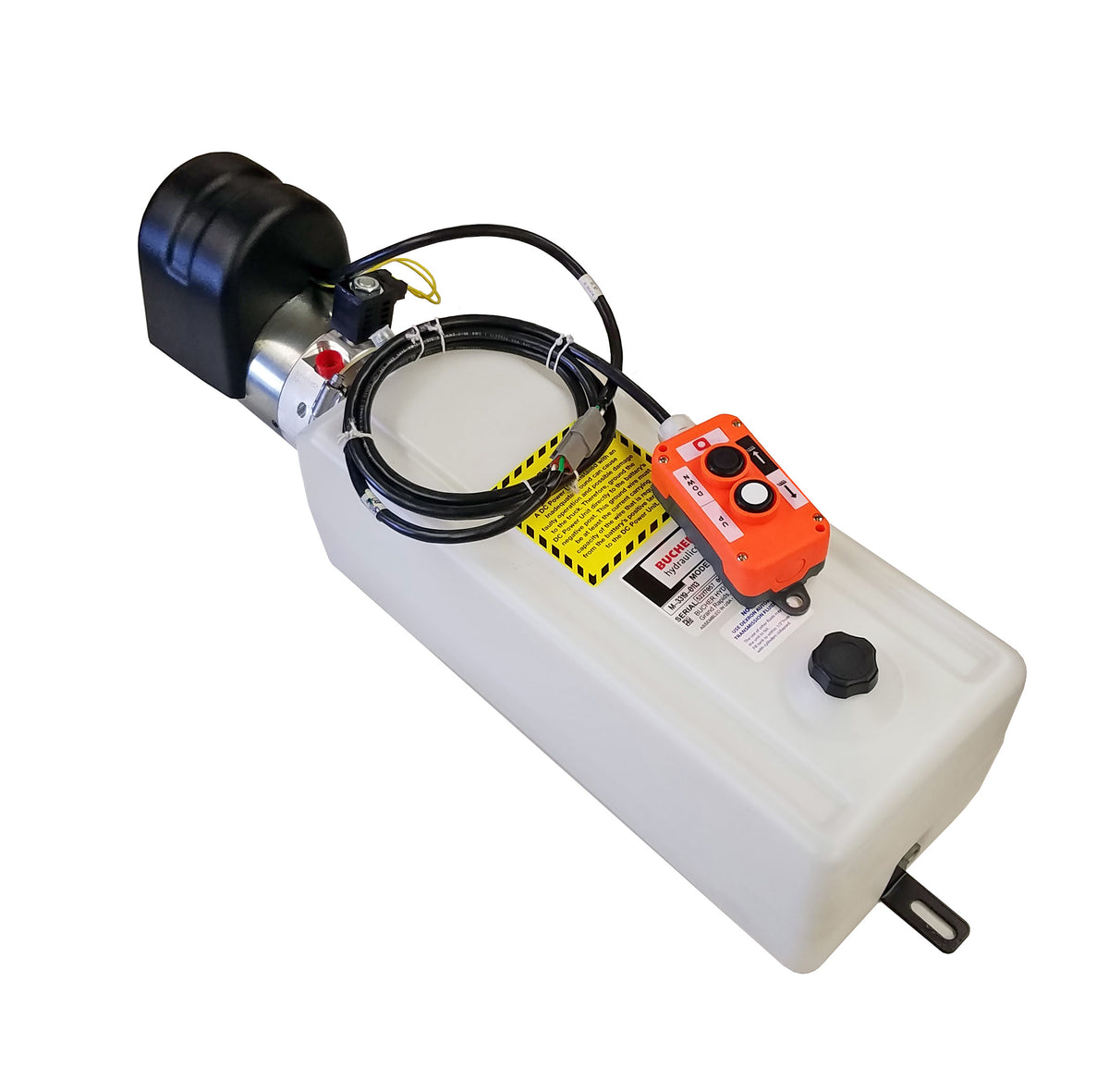 Bucher Hydraulic Hoist Pump - Single Acting (Power Up/Gravity Down) TB-14