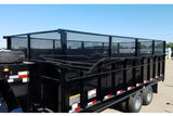 24" Side Extensions, For Dump Trailers
