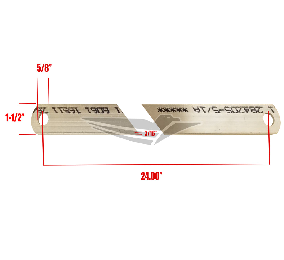 Gate Strap, Aluminum - view 3