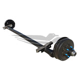 Torsion Axle, 3,500 lb. with Electric Brakes (93.5" HF, 80" OB)