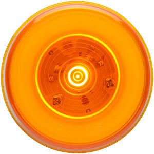 2-1/2" Round LED Clearance/Marker Light - AMBER (9 Diodes) - view 2