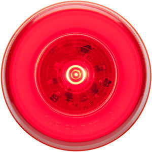 2-1/2" Round LED Clearance/Marker Light - RED (9 Diodes) - view 2