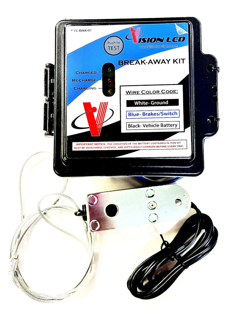Breakaway Kit with LED Test Light and Charger