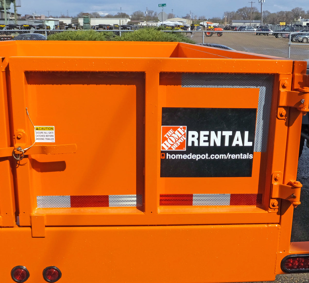 Home Depot Replacement Dump Door 7 x 14 Passenger Side