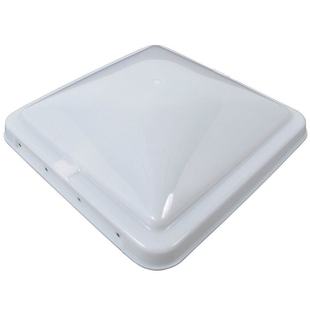 Vent Cover for Ventline Old Style Rounded Dome Trailer Roof Vents - White - view 3