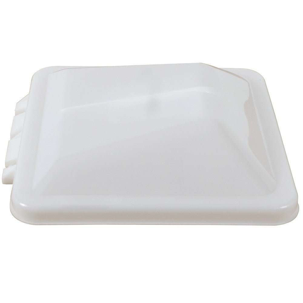 Vent Cover for Ventline Wedge Shaped Trailer Roof Vent - White