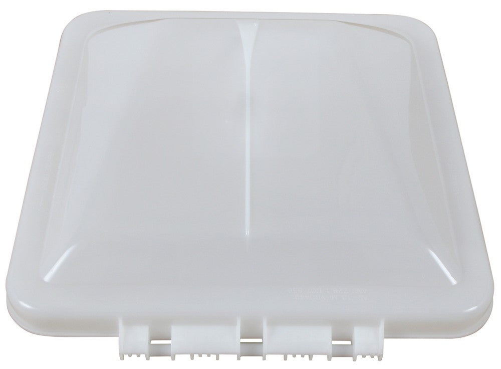 Vent Cover for Ventline Wedge Shaped Trailer Roof Vent - White - view 2