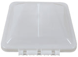 Vent Cover for Ventline Wedge Shaped Trailer Roof Vent  - White
