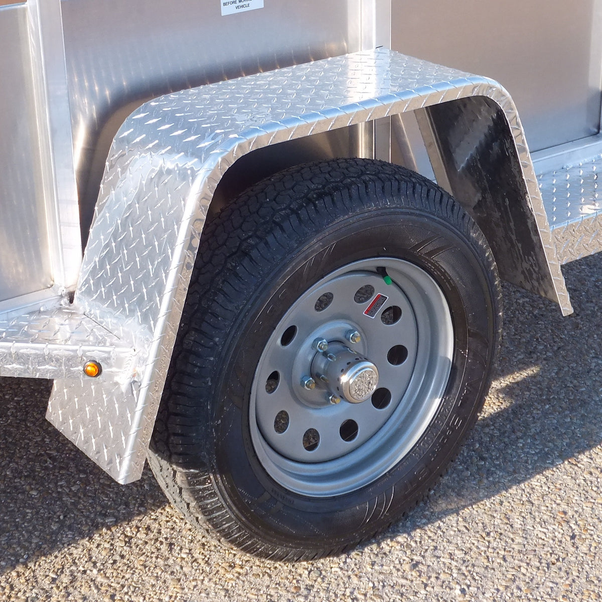 Fender - Single Axle Jeep Style (Aluminum) - view 3