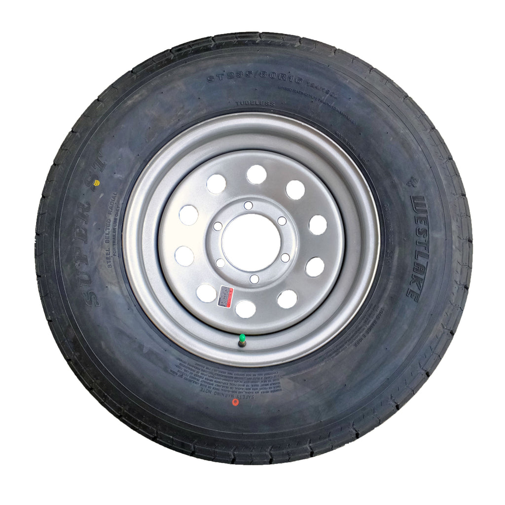 Tire & Wheel, ST225/75R15 LRE Premium Westlake Radial on 6 Hole Silver Wheel