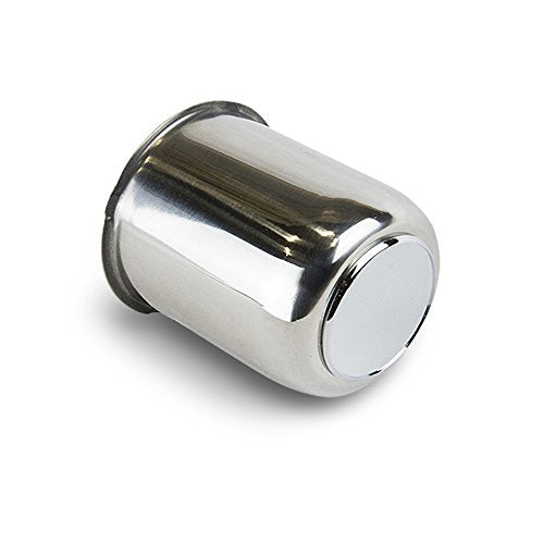 Stainless Steel Center Cap with Center Plug - 5 Hole (3.195")
