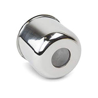Stainless Steel Center Cap without Center Plug - 8 Hole (4.885