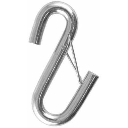 Safety Hook - 7/16" Zinc Plated with Latch