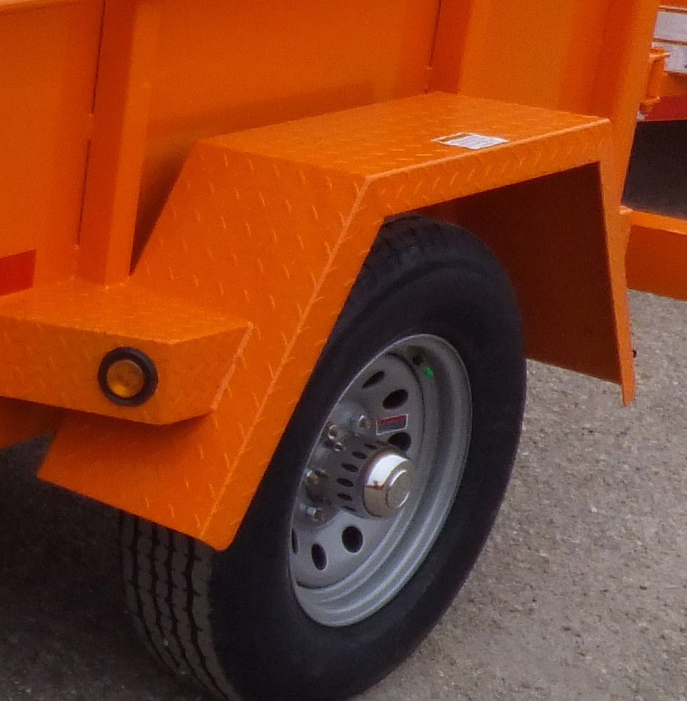 Fender - 10"x41" Single Axle Jeep Style (Steel) - view 3