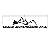 Decal, Snake River Trailer - 7" x 27" Black