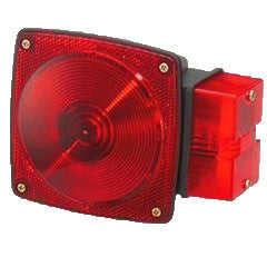 Square Combination Tail Light - SET - view 3