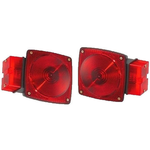Square Combination Tail Light - SET