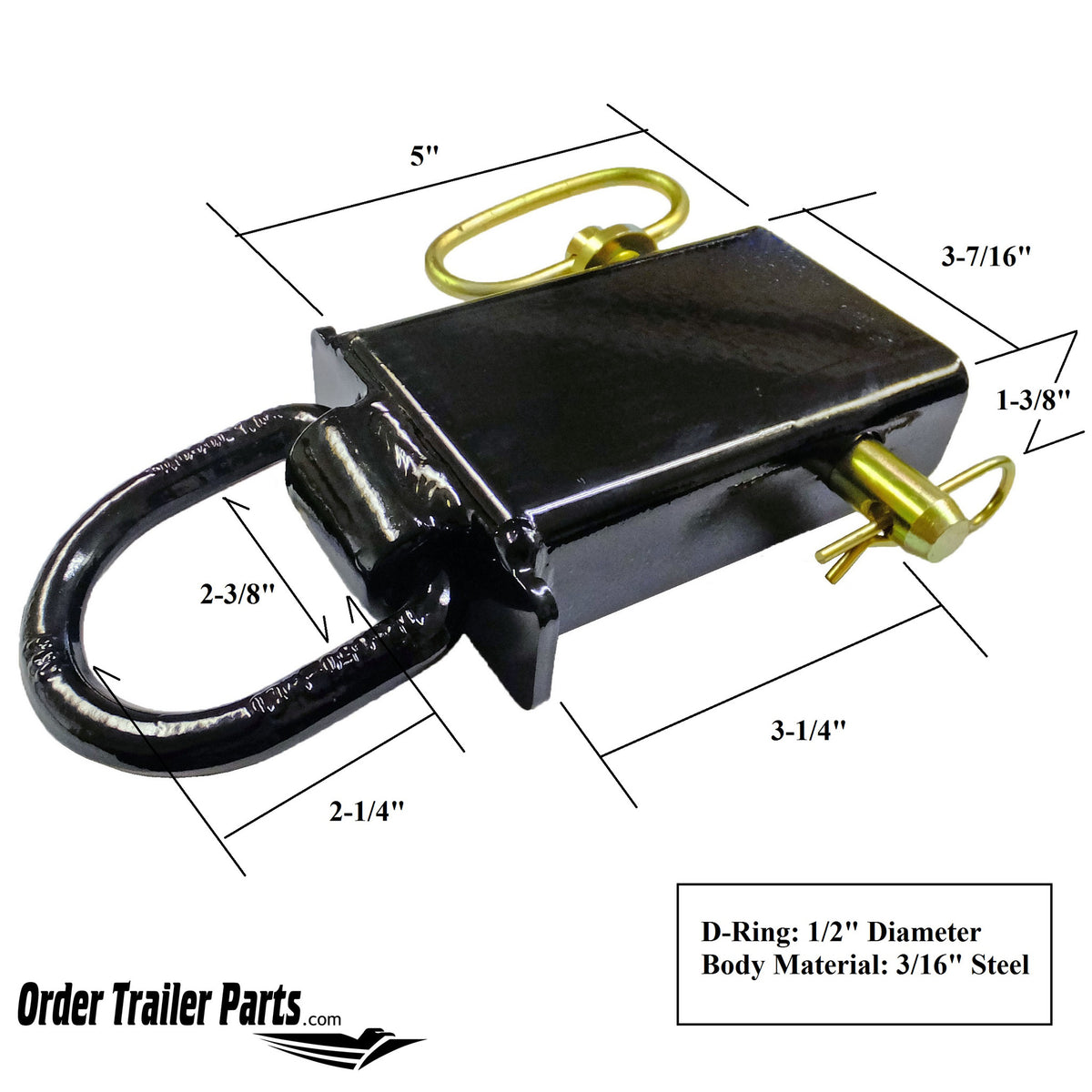 Stake Pocket D-Ring - 9.9K - view 4