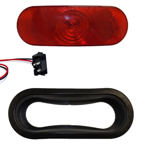 6" Oval Trailer Tail Light Kit