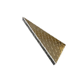 Tail Light Bracket, Aluminum Diamond Plate Driver Side