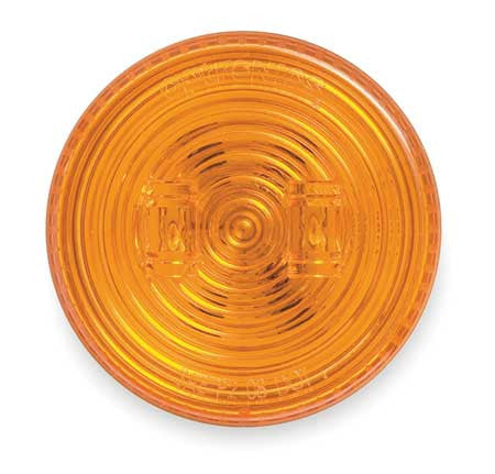 2-1/2" Round LED Clearance/Marker Light - AMBER (2 Diodes)