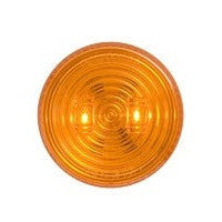 2-1/2" Round LED Clearance/Marker Light - AMBER (2 Diodes) - view 4