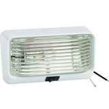 Rectangular Surface Mount Porch Light with Built-In Switch